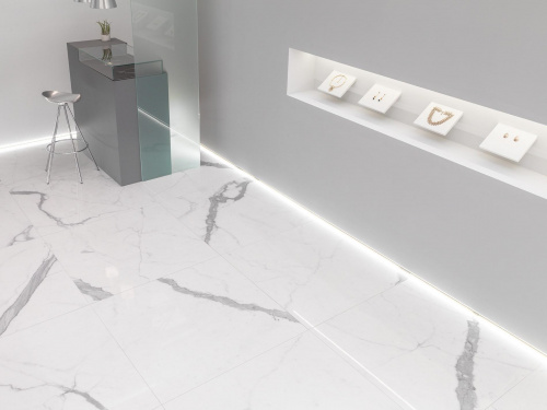 Керамогранит Urbatek Xlight Kala C229800481 White Polished A напольная 250х120